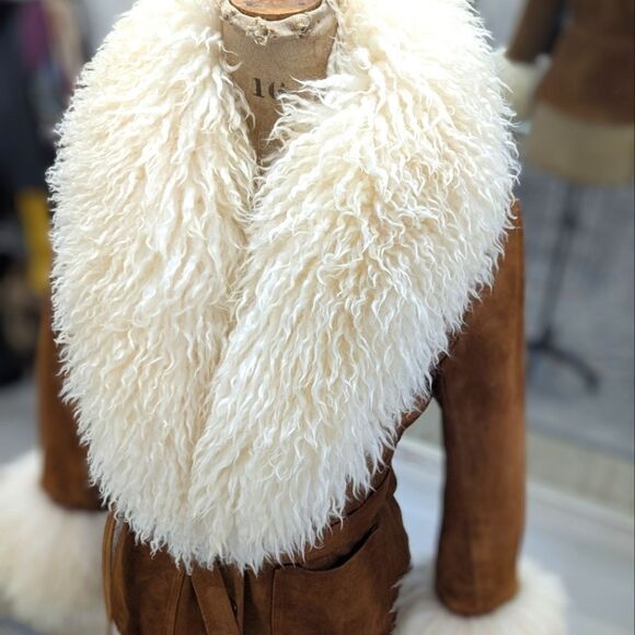 New Zealand Shearling Penny Lane Jacket - Picture 1 of 12